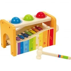Musikinstrumente Hape 2in1 Xylophon Und Hammerspiel, Musikspielzeug