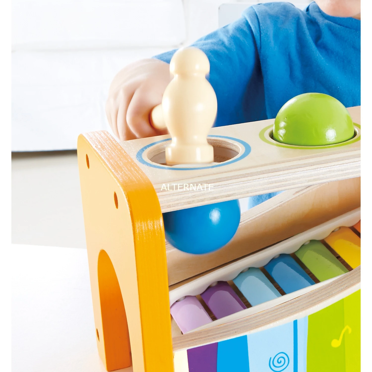 Musikinstrumente Hape 2in1 Xylophon Und Hammerspiel, Musikspielzeug 3 Musikinstrumente Hape 2in1 Xylophon Und Hammerspiel, Musikspielzeug – Bild 3