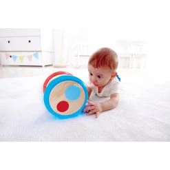 Musikinstrumente Hape Baby-Trommel, Musikspielzeug -Spielico Verkaufsgeschäft Hape Baby Trommel Musikspielzeug@@1ss9hm08 2