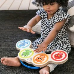 Musikinstrumente Hape Babytrommler, Musikspielzeug -Spielico Verkaufsgeschäft Hape Babytrommler Musikspielzeug@@1ss9hbe2 2