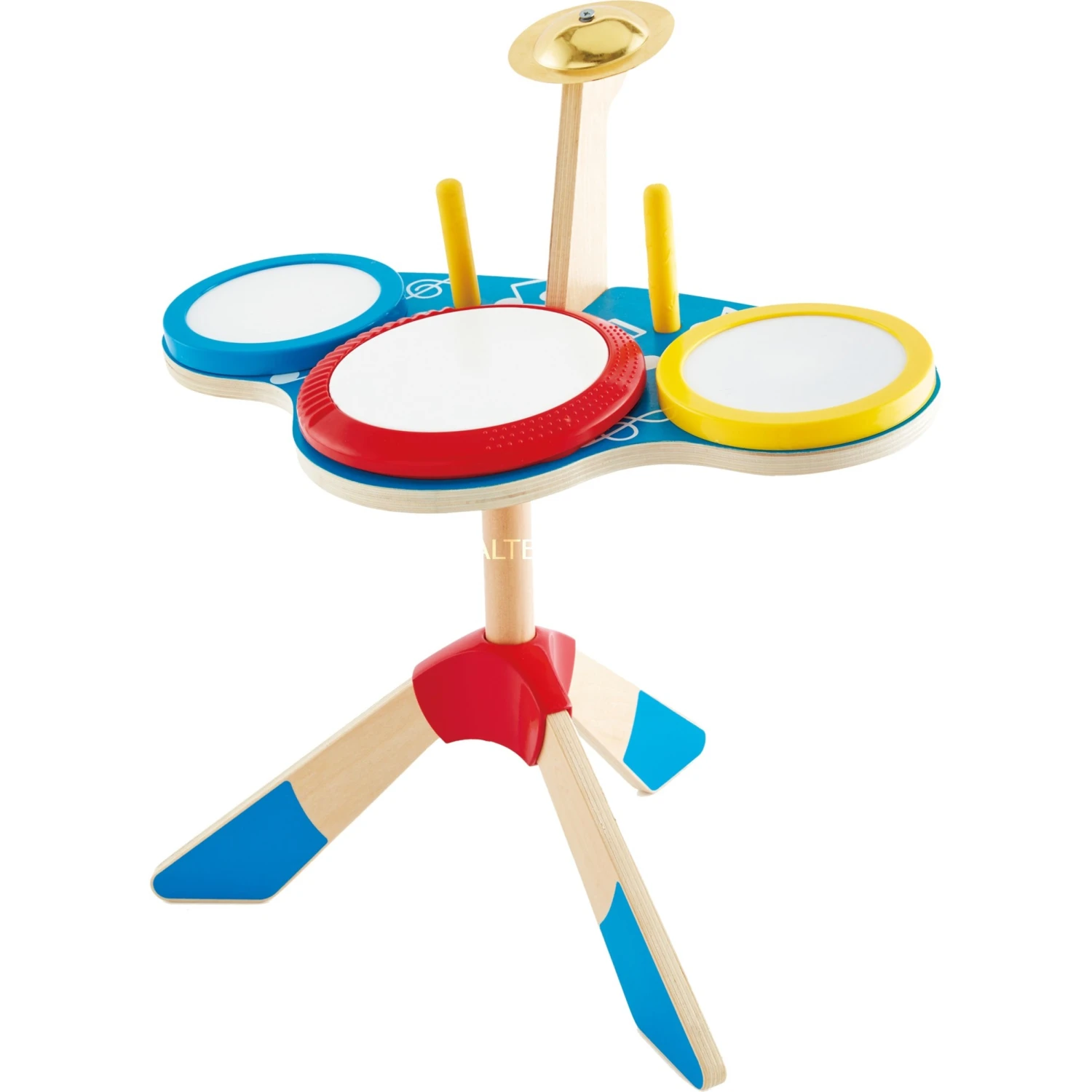 Musikinstrumente Hape Schlagzeug Und Becken, Musikspielzeug 1 Musikinstrumente Hape Schlagzeug Und Becken, Musikspielzeug