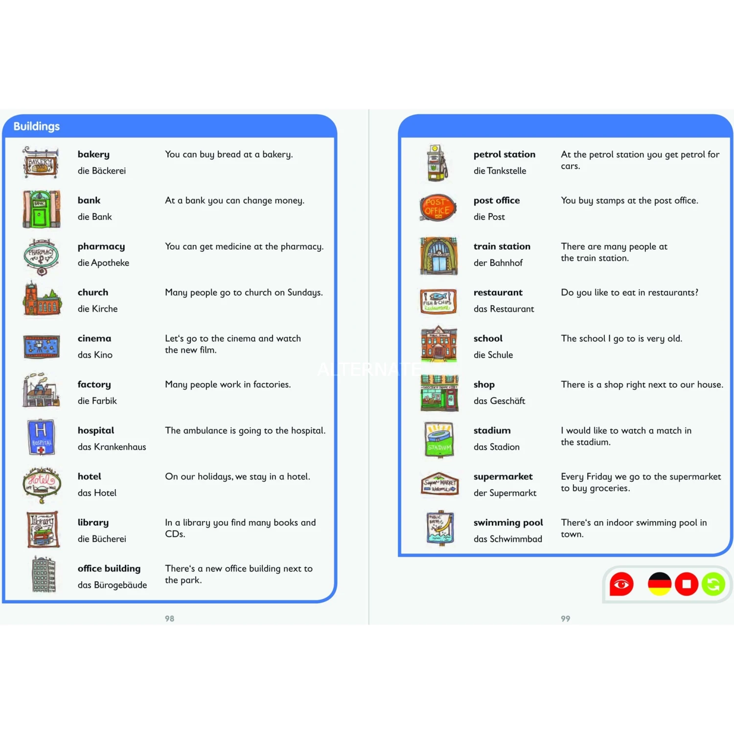 Bücher Ravensburger Tiptoi Grundschulwörterbuch Englisch, Lernbuch 3 Bücher Ravensburger Tiptoi Grundschulwörterbuch Englisch, Lernbuch – Bild 3