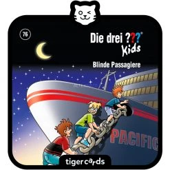 Tigerbox Tigermedia TB Tigercard - Die Drei ??? Kids: Blinde Passagiere, Hörbuch