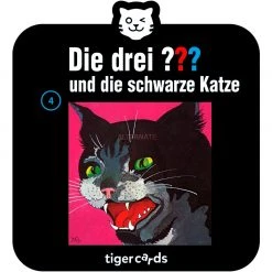 Tigerbox Tigermedia Tigercard - Die Drei ???: Die Schwarze Katze, Hörbuch