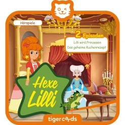 Tigerbox Tigermedia Tigercard - Hexe Lilli: Lilli Wird Prinzessin & Das Geheime Kuchenrezept, Hörbuch