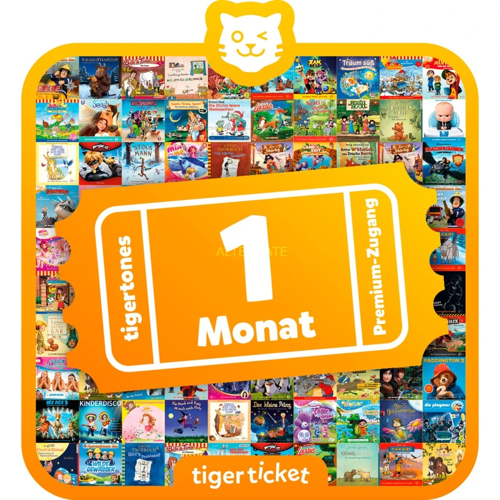 Tigerbox Tigermedia Tigerticket 1 Monat, Hörbuch 1 Tigerbox Tigermedia Tigerticket 1 Monat, Hörbuch