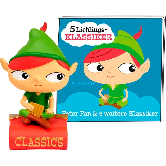 Tonies 5 Lieblings-Klassiker: Peter Pan Und 4 Weitere Klassiker, Spielfigur (Hörspiel)