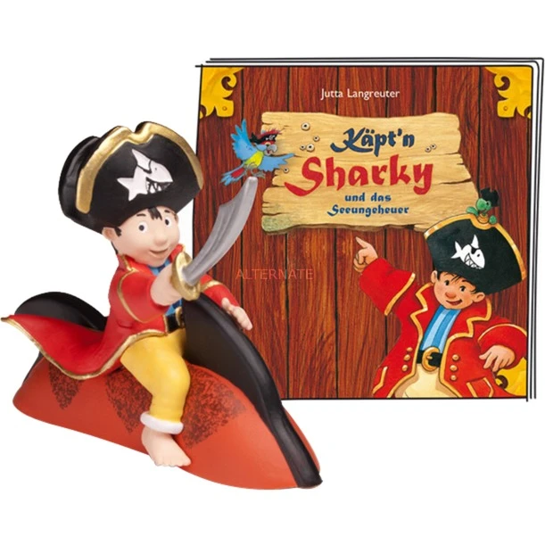 Tonies Käpt`n Sharky Und Das Seeungeheuer, Spielfigur (Hörspiel) 1 Tonies Käpt`n Sharky Und Das Seeungeheuer, Spielfigur (Hörspiel)