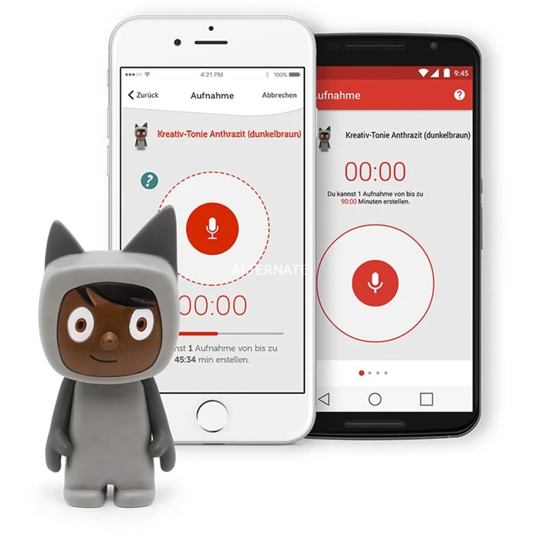 Tonies Kreativ-Tonie, Spielfigur (anthrazit/dunkelbraun) 4 Tonies Kreativ-Tonie, Spielfigur (anthrazit/dunkelbraun) – Bild 4