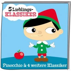 Tonies Pinocchio Und 4 Weitere Klassiker, Spielfigur (Hörspiel) -Spielico Verkaufsgeschäft Tonies Pinocchio und 4 weitere Klassiker Spielfigur@@1se2t03q 2