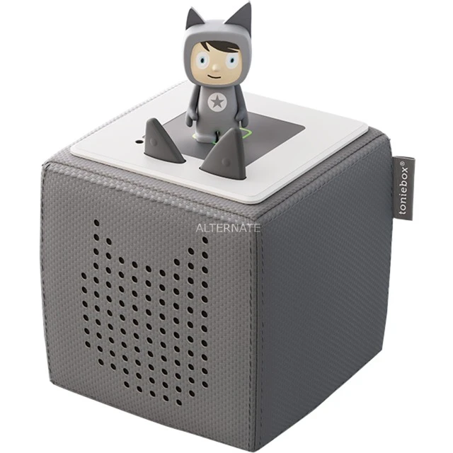 Tonies Toniebox Starterset Anthrazit (Kreativ-Tonie), Lautsprecher (anthrazit) 1 Tonies Toniebox Starterset Anthrazit (Kreativ-Tonie), Lautsprecher (anthrazit)