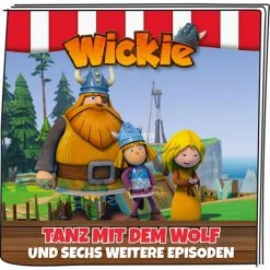 Tonies Wickie - Tanz Mit Dem Wolf, Spielfigur (Hörspiel) -Spielico Verkaufsgeschäft Tonies Wickie Tanz mit dem Wolf Spielfigur@@1se2tt1u 2