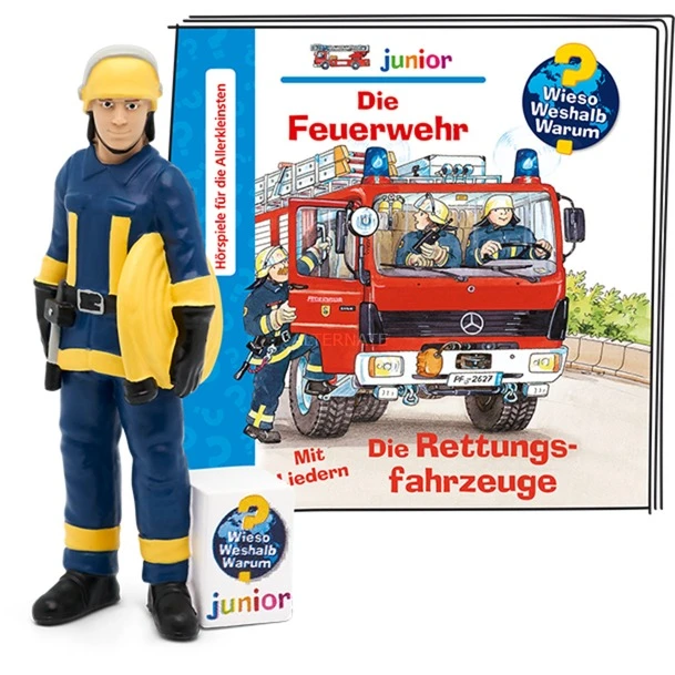 Tonies Wieso? Weshalb? Warum? Junior - Die Feuerwehr, Spielfigur (Hörspiel) 1 Tonies Wieso? Weshalb? Warum? Junior - Die Feuerwehr, Spielfigur (Hörspiel)