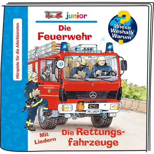 Tonies Wieso? Weshalb? Warum? Junior - Die Feuerwehr, Spielfigur (Hörspiel) 3 Tonies Wieso? Weshalb? Warum? Junior - Die Feuerwehr, Spielfigur (Hörspiel) – Bild 3