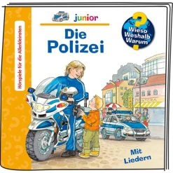 Tonies Wieso? Weshalb? Warum? Junior - Die Polizei, Spielfigur (Hörspiel) -Spielico Verkaufsgeschäft Tonies Wieso Weshalb Warum junior Die Polizei Spielfigur@@1se2tt2k 3