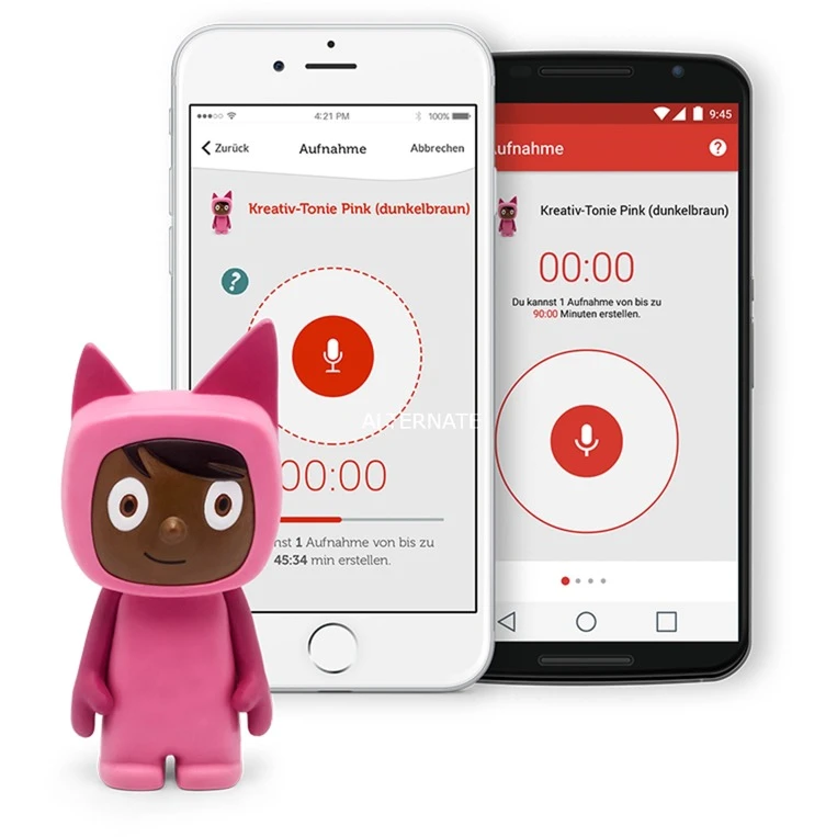 Tonies Kreativ-Tonie, Spielfigur (pink/dunkelbraun) 4 Tonies Kreativ-Tonie, Spielfigur (pink/dunkelbraun) – Bild 4